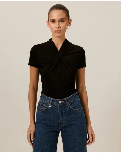 Tussah - Daphne Cross Neck Top