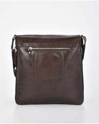 Cobb & Co - Notting Leather RFID Expandable Satchel