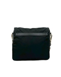 Pre-Loved by Azura Reborn - Pre-Loved Saffiano Trimmed Tessuto Shoulder Bag