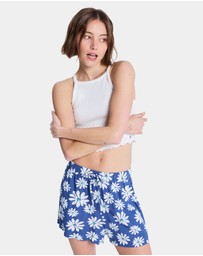 Roxy - Womens Lekeito Break High Beach Shorts