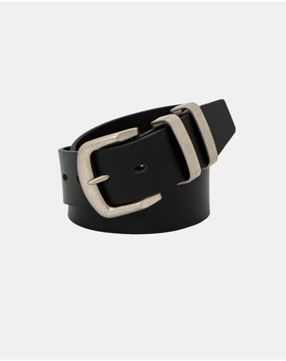 Buckle - Brumby. Australian Made Full Grain Natural Leather Belt. 38mm width.
