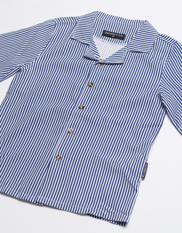 Vacancy Co - Deck (Traditional Stripe) Dress Shirt - Youth