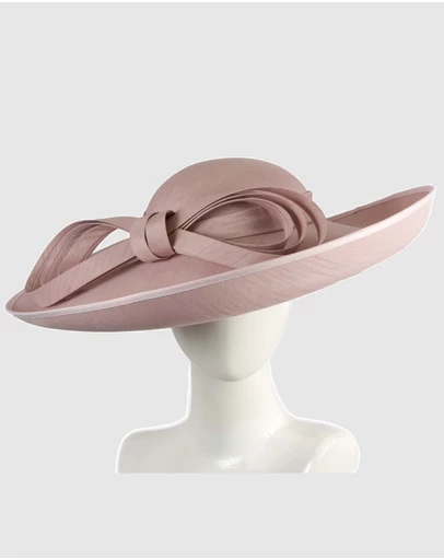 Max Alexander - Dusty Pink Wide Brim Hat