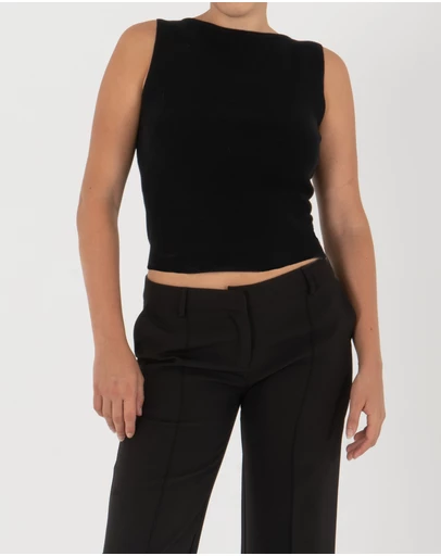 Lydan The Label - Boat Neck knit Top