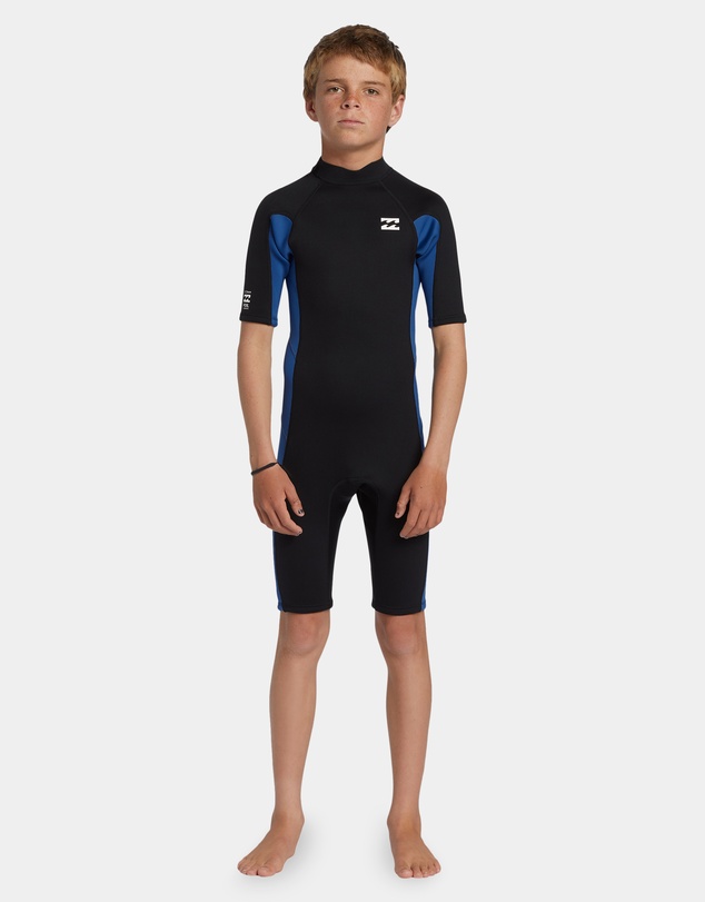 Billabong Kids - Boys 8-14 2/2 Foil Back Zip Springsuit