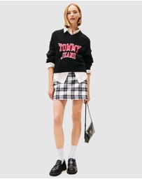 Tommy Jeans - Varsity V-neck Sweater