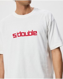 S Double - Block Heavyweight T-Shirt