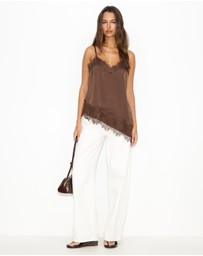 Dazie - Camille Lace Top