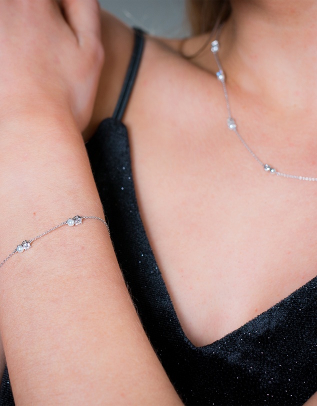 Georgini - Snow Drop Silver Bracelet