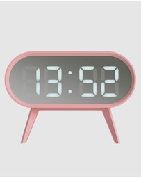 Newgate - Newgate Space Hotel Cyborg Led Alarm Clock Pink