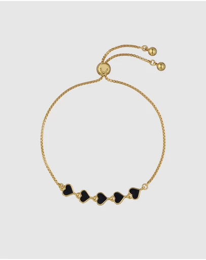 Ted Baker - HARRIET: Enamel Heart Adjustable Bracelet