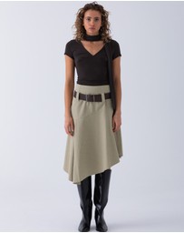Style Addict - Ayla Scarf Wrap Top
