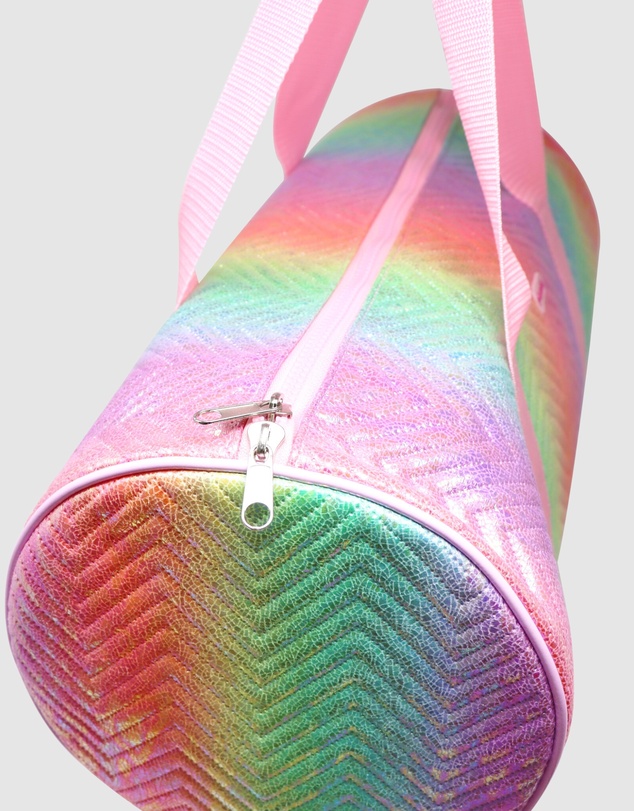 Pink Poppy - Unicorn Dreamer Quilted Rainbow Duffle Bag