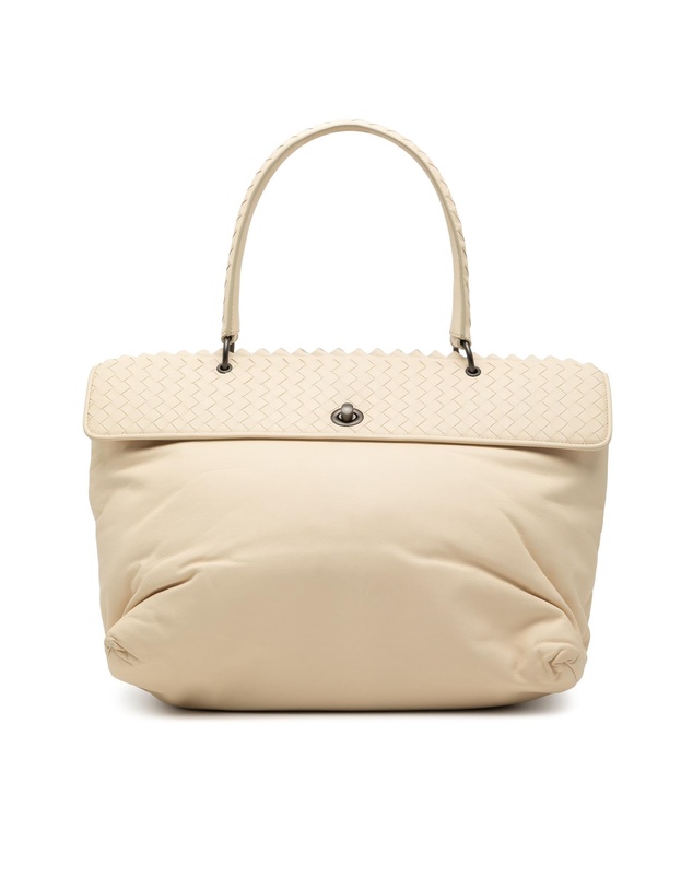 Pre-Loved by Azura Reborn - Pre-Loved Intrecciato Trimmed Nappa Tina Handbag