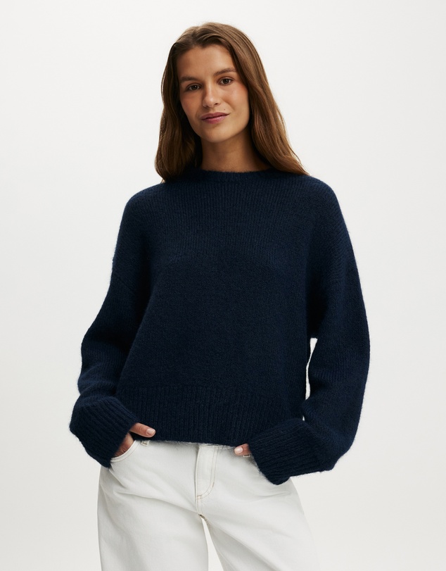 Cotton On - Luxe Crew Neck Sweater