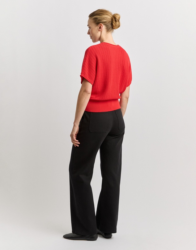 Toorallie - Pointelle Knit Dolman