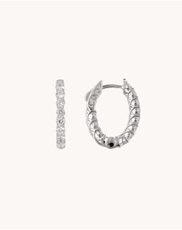Bianc - Small Halo Earrings