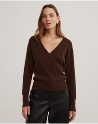 Witchery - Wrap Front Knit