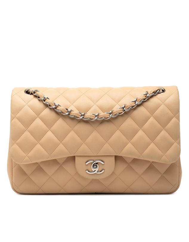 Pre-Loved by Azura Reborn - Pre-Loved Jumbo Classic Lambskin Double Flap