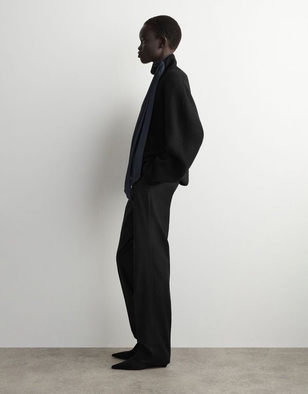 COS - Wool-Flannel Straight-Leg Trousers