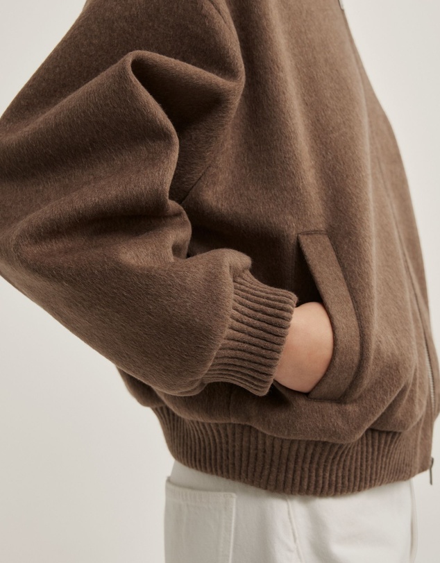 Witchery - Felted Zip Bomber Jacket