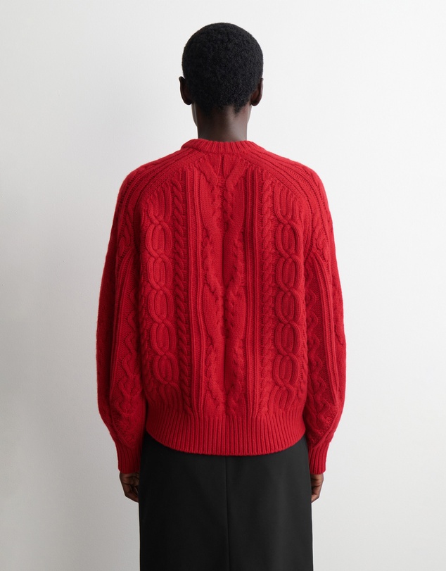 COS - Cable-Knit Wool-Cashmere Jumper