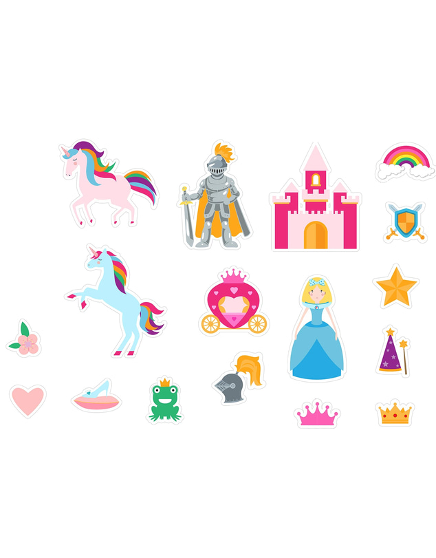 Bright Child - Fairy Tale Bath Stickers