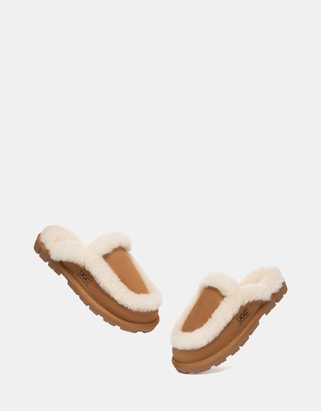 EVERAU - Australian Shepherd Ugg Layna Cow Suede Upper House Shoes