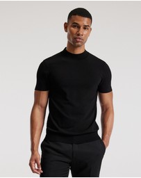 Calibre - Slim Tech Knit T-shirt Black
