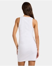 Roxy - Womens Base Rib Dress Mini Dress