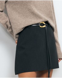AERE - Alyce Tailored Mini Skirt