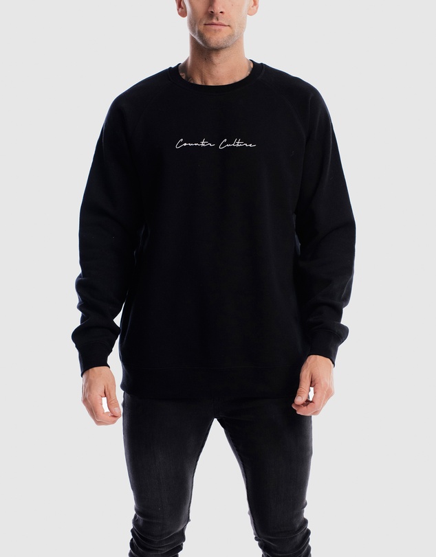 Counter Culture - Autograph Embroidery Crewneck