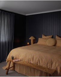 Mosey Me - Mango Seersucker Standard Pillowcase Set