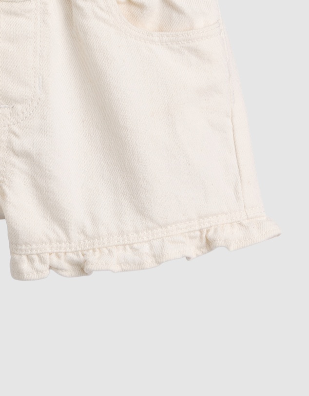 GAP - Ultrasoft Denim Stride Shorts - Babies-Kids