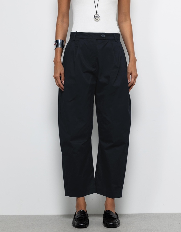 AERE - Sian Organic Cotton Barrel Leg Pants