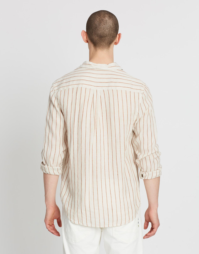 Assembly Label - Casual Long Sleeve Linen Shirt