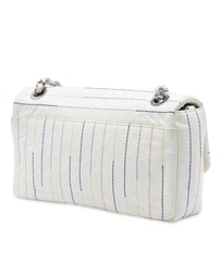 Pre-Loved by Azura Reborn - Pre-Loved Distressed Calfskin Straight Line Stitch Flap