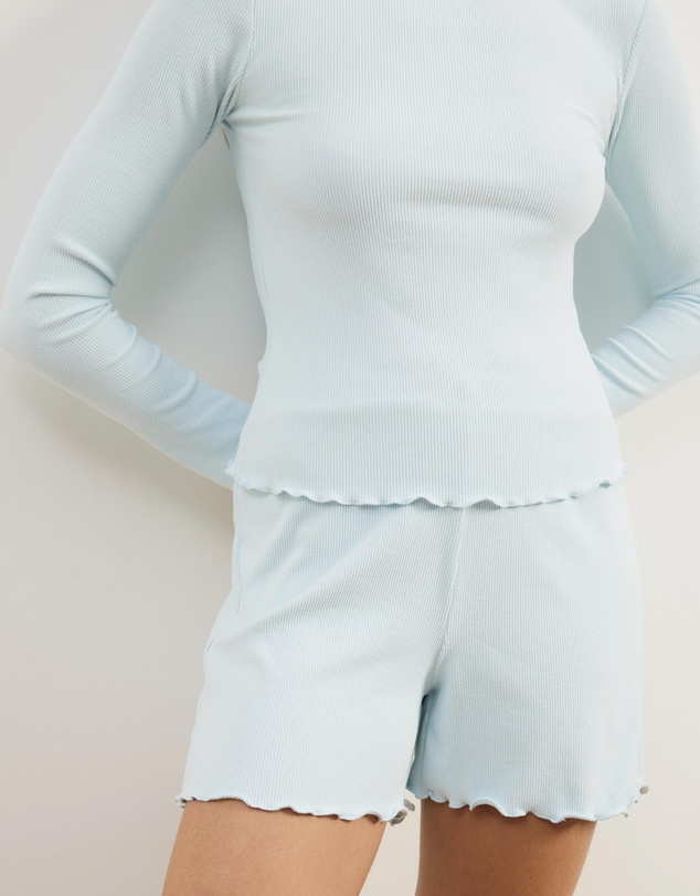 Atmos&Here - Karli Long Sleeve and Shorts Pyjama Set