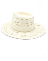 Morgan & Taylor - Debra Fedora in White