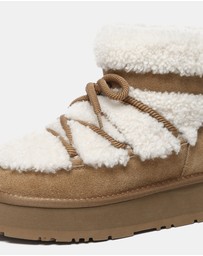 EVERAU - EverAU Ugg Short Carmen Cow Suede Upper UGG Boots