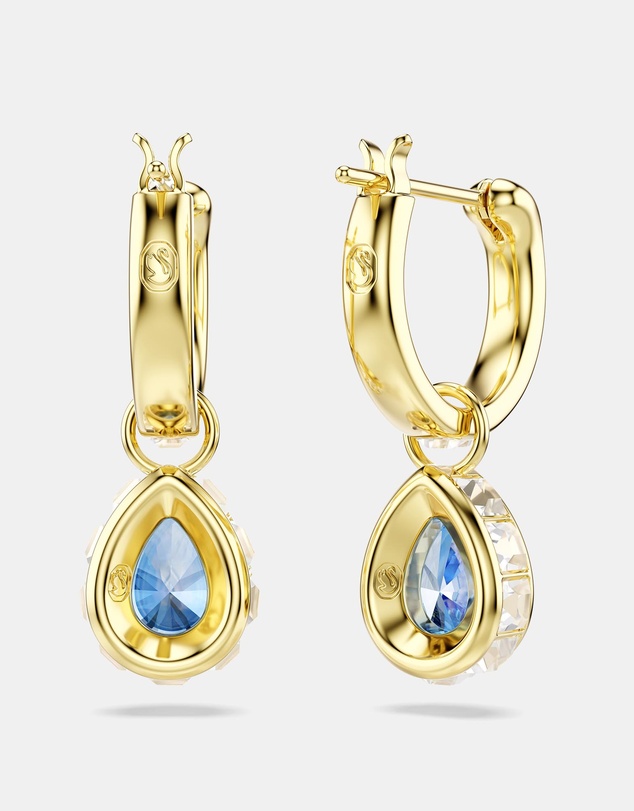 Swarovski - Mp Chroma:Pe Mn Hoop Drop Pear Fanbl/Gos