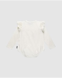 Rock Your Baby - Cutie Pie Long Sleeve Frill Bubble Bodysuit