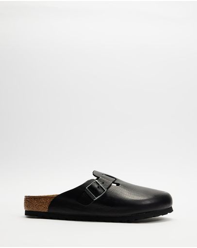 Vintage Wood Black Natural Leather