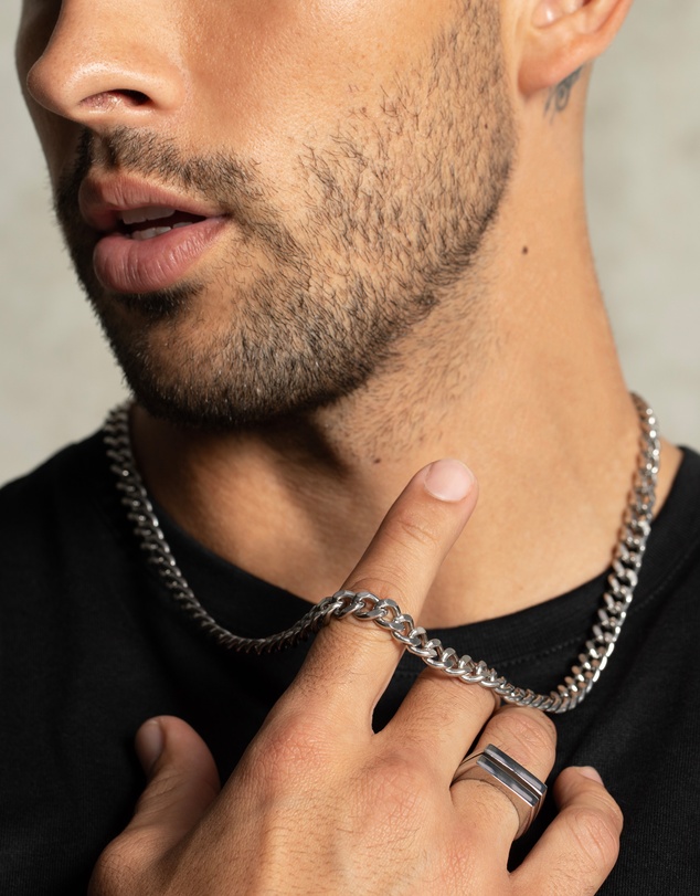 Eclectics - Locked Cuban Chain Necklace