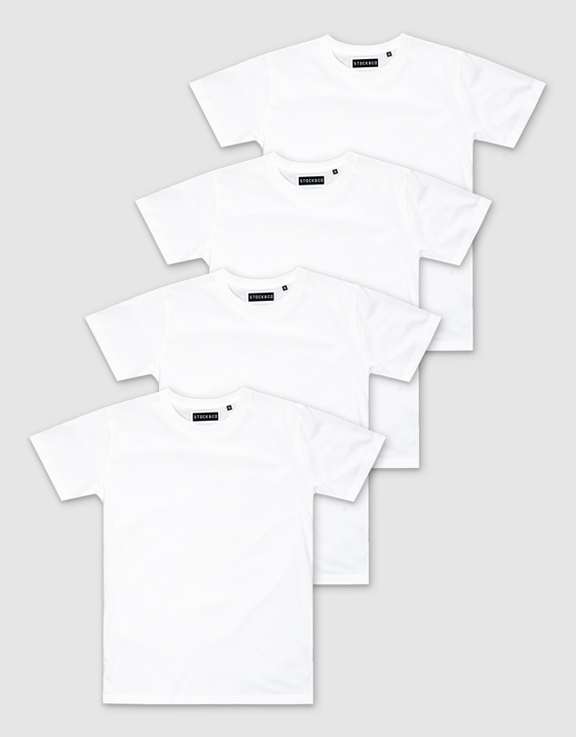 Stock & Co. - 4-Pack Stock Tee - Youth