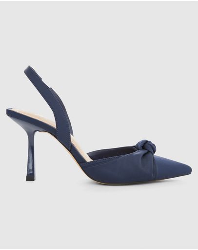 NAVY SATIN