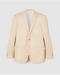 Politix - Slim Stretch Textured Tailored Jacket