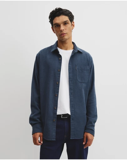 Country Road - Regular Fit Brushed Cotton Shirt