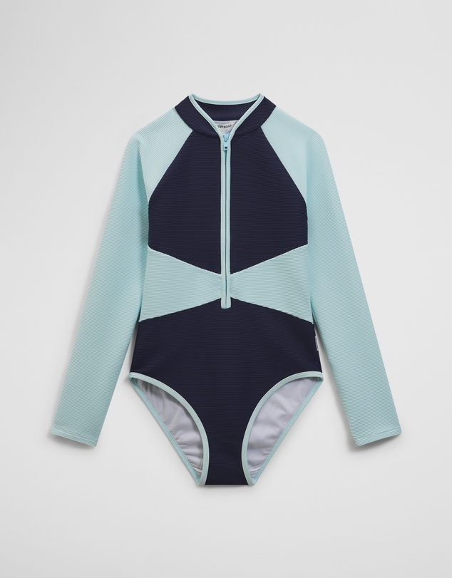 Country Road - Teen Long Sleeve Spice Swimsuit
