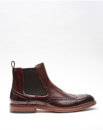 3 Wise Men - 3 Wise Men Townsend Leather Chelsea Boot